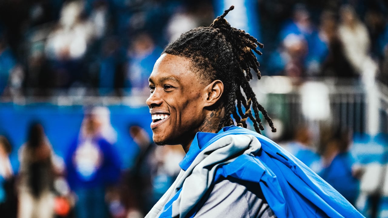 Will Detroit Lions WR Jameson Williams or DL Romeo Okwara play this week?, image size:1280x720