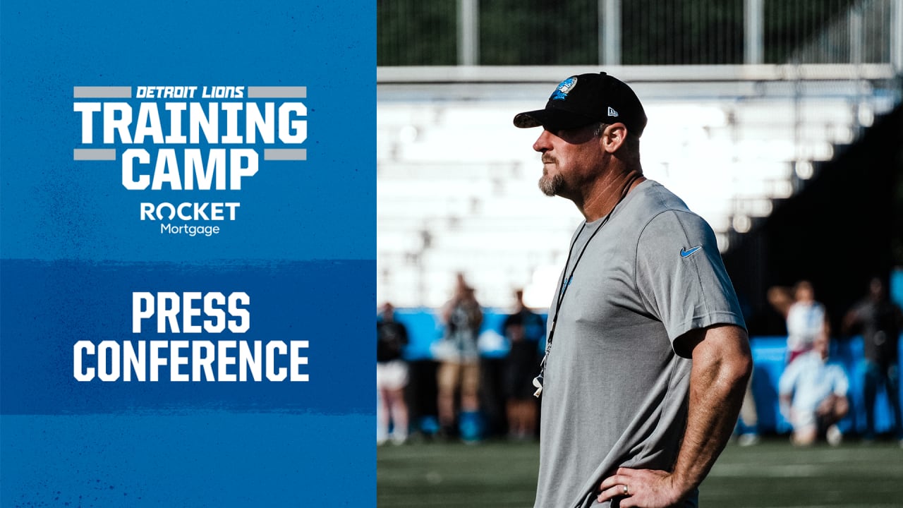 Detroit Lions Dan Campbell Ford Field NFL training camp video