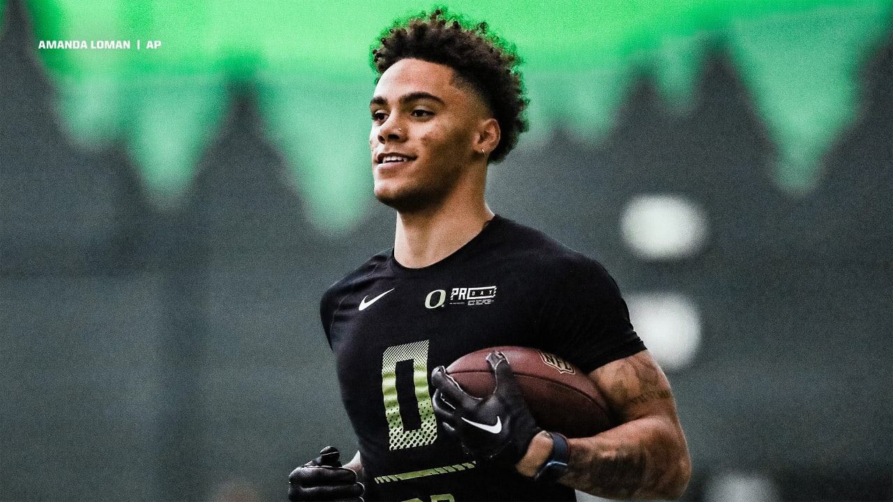 Oregon Ducks football NFL Draft Christian Gonzalez first-round pick