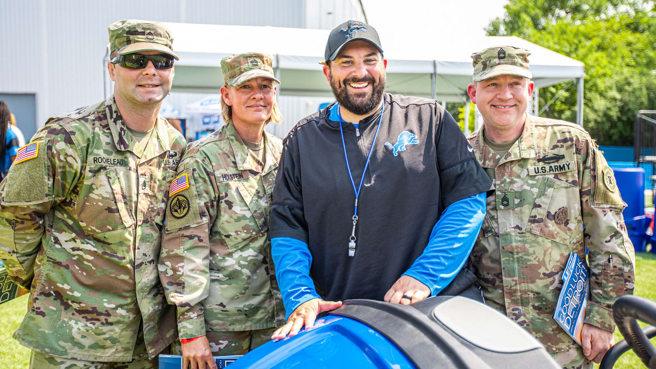 Panthers, USAA host Salute to Service boot camp