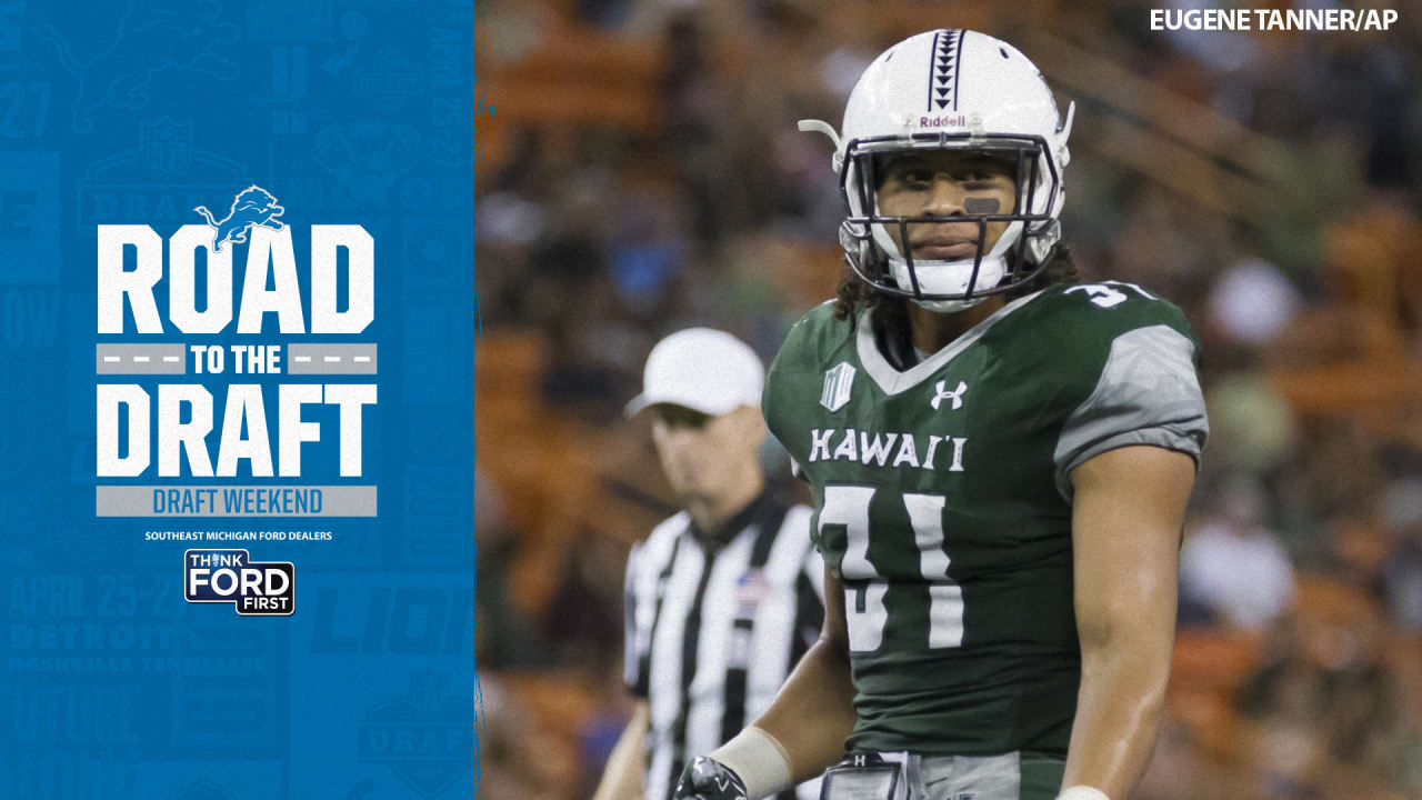 Detroit Lions Draft Linebacker Jahlani Tavai