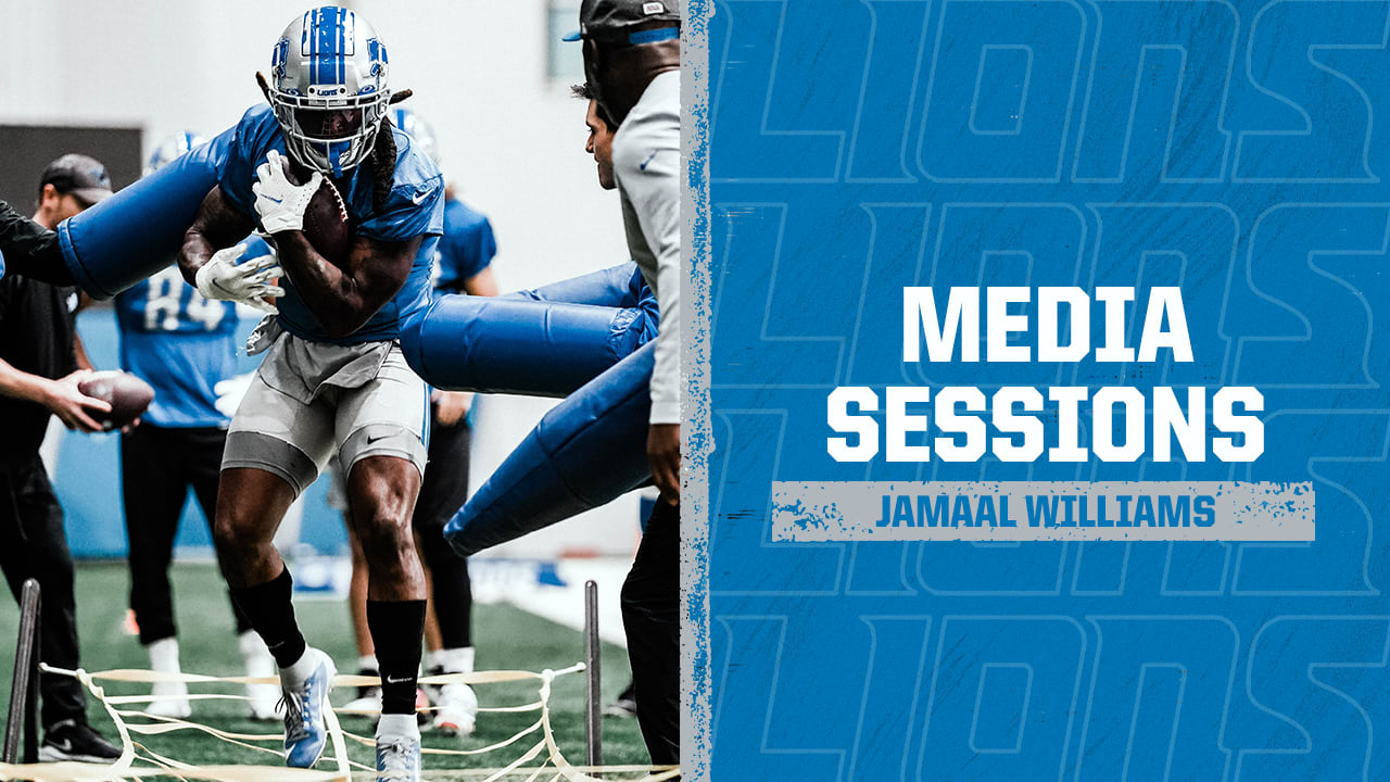 Lions' Jamaal Williams' impassioned huddle breakdown illustrates