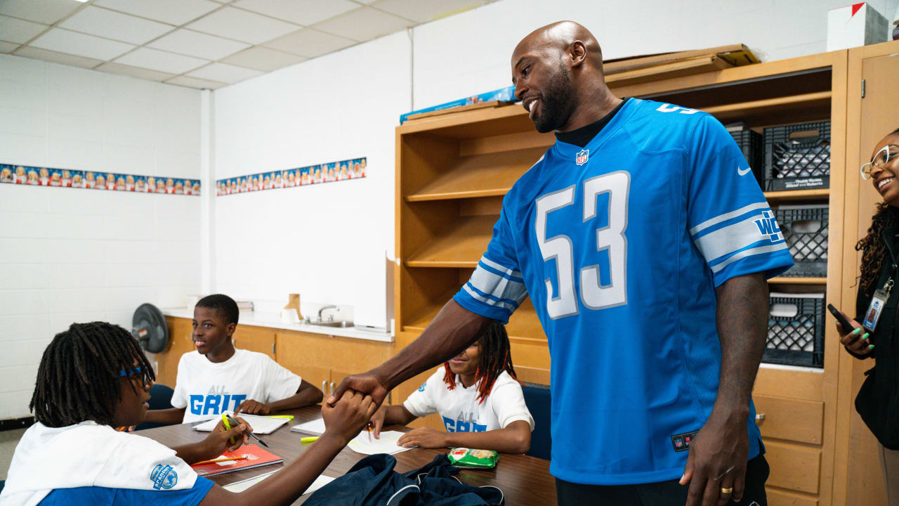 Detroit Lions Academy opening ceremony