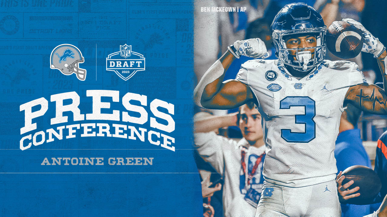 UNC Football: Antoine Green drafted by Detroit Lions