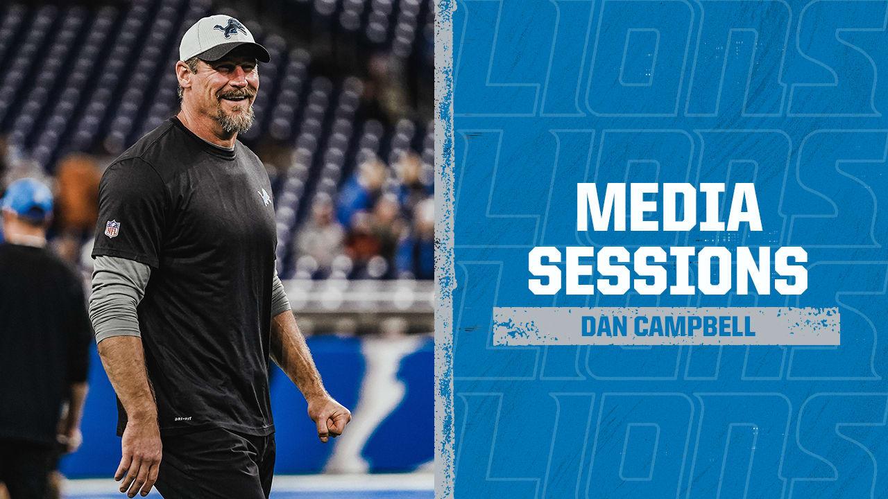 Dan Campbell promises Lions offense will have more tempo in and out of the  huddle - Pride Of Detroit