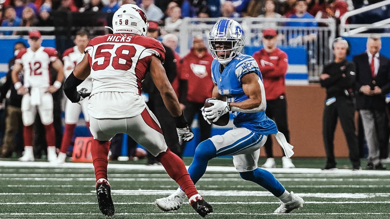 Amon-Ra St. Brown sets Lions rookie receiving yards record - Pride Of  Detroit