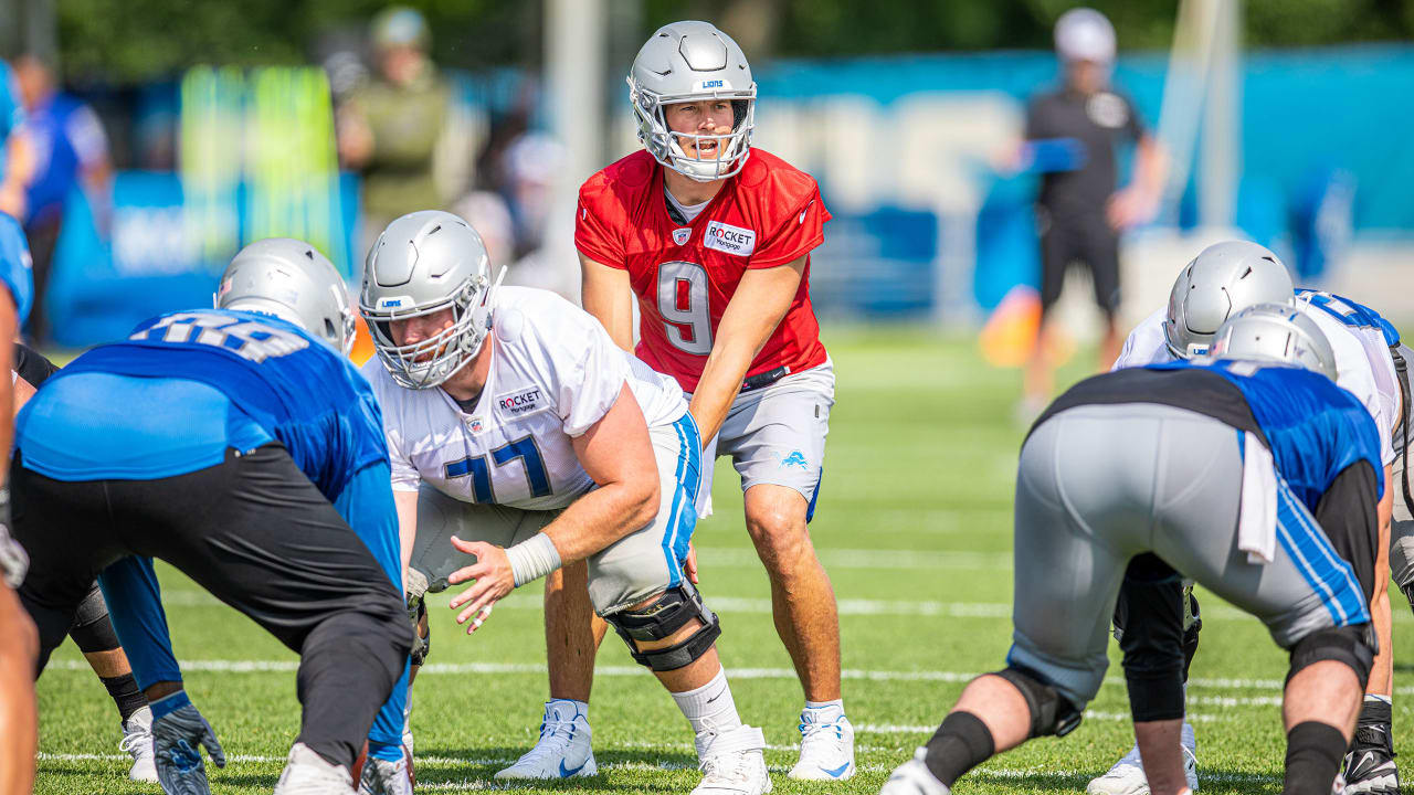 Lions' Jeff Okudah fine after knocking heads with teammate in minicamp 