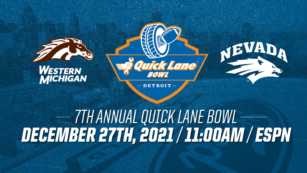 Nevada and Western Michigan to play in 2021 Quick Lane Bowl - Vimarsana News