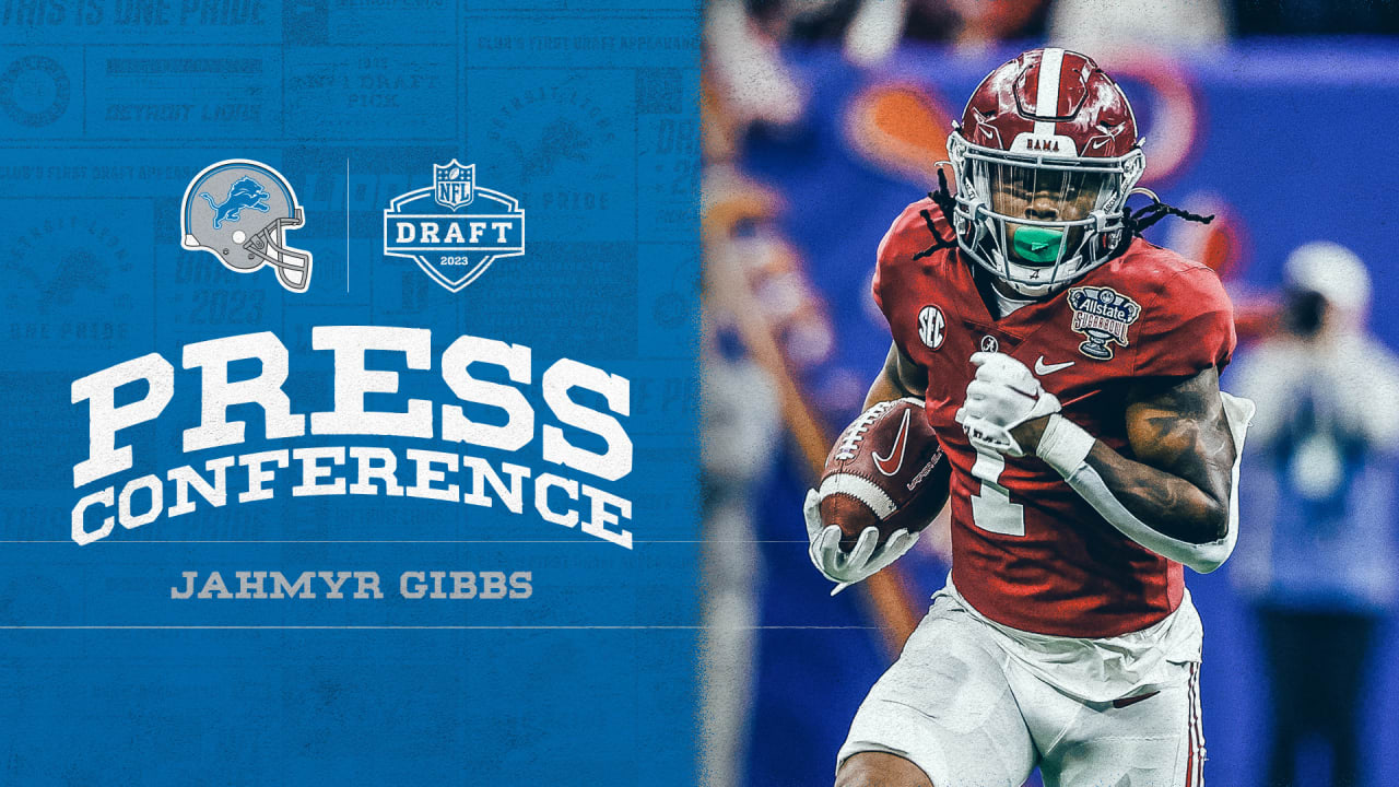 Gibbs on being drafted No. 12 by Lions