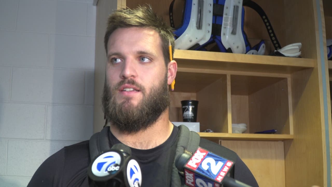 Decker on offensive line play