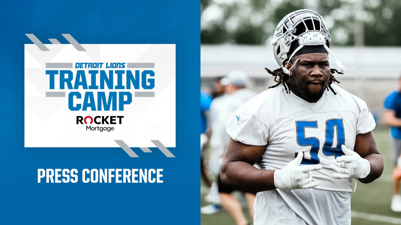 Dannie Rogers Interviews DT Alim McNeil after Detroit Lions Win at NYG. 