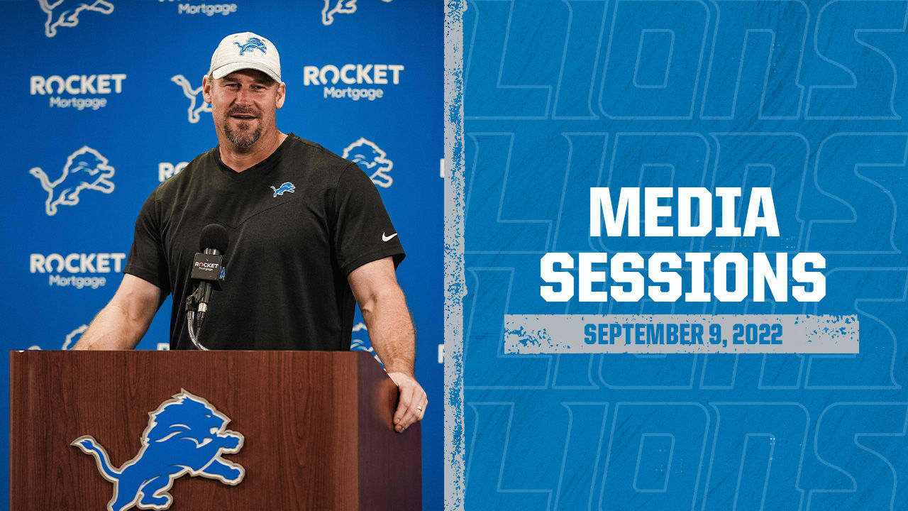 Detroit Lions Head Coach Dan Campbell postgame press conference