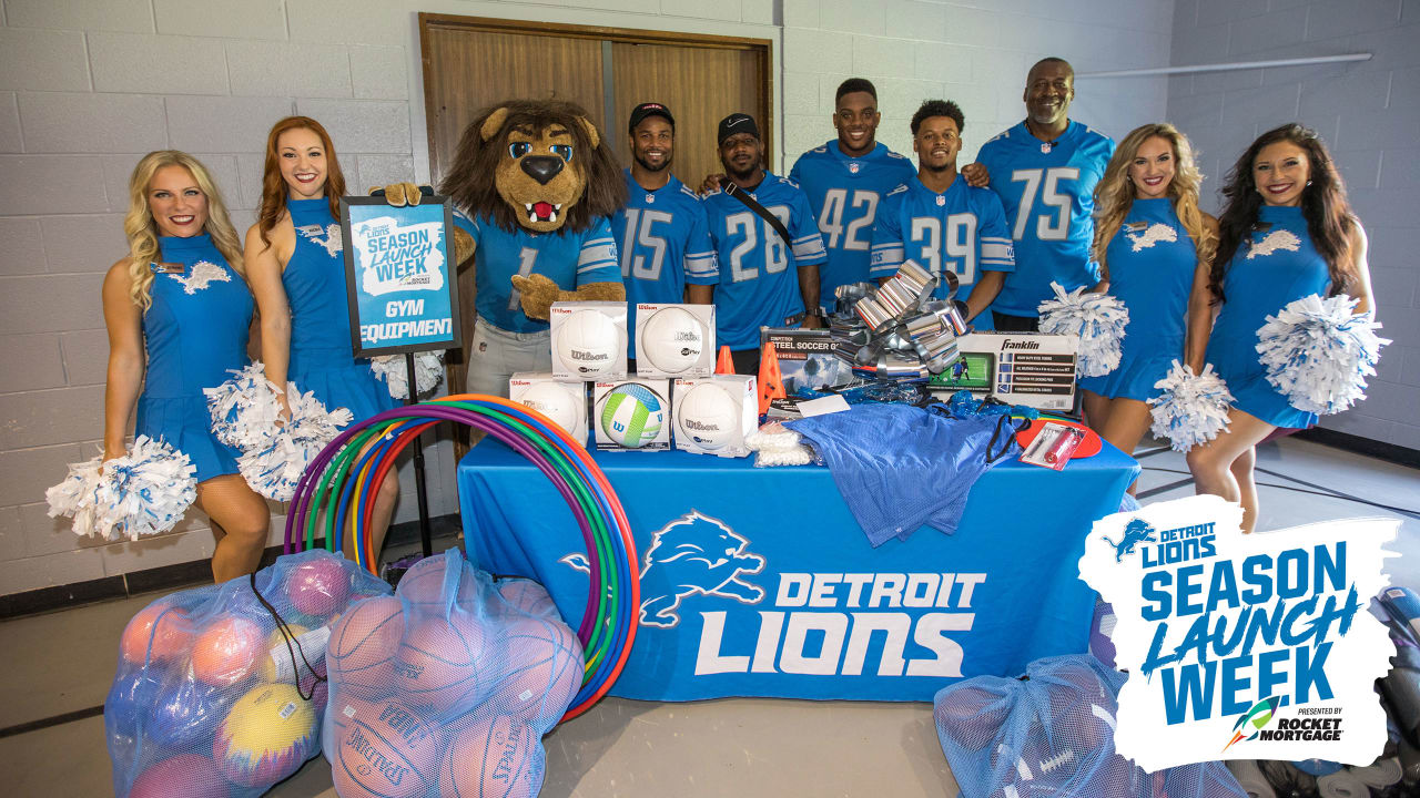 Detroit Lions Academy opening ceremony