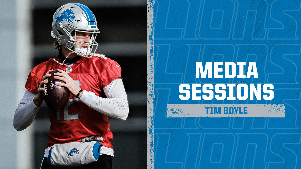 Big-armed QB Tim Boyle eager to make first career start for Lions; Jared  Goff officially doubtful 