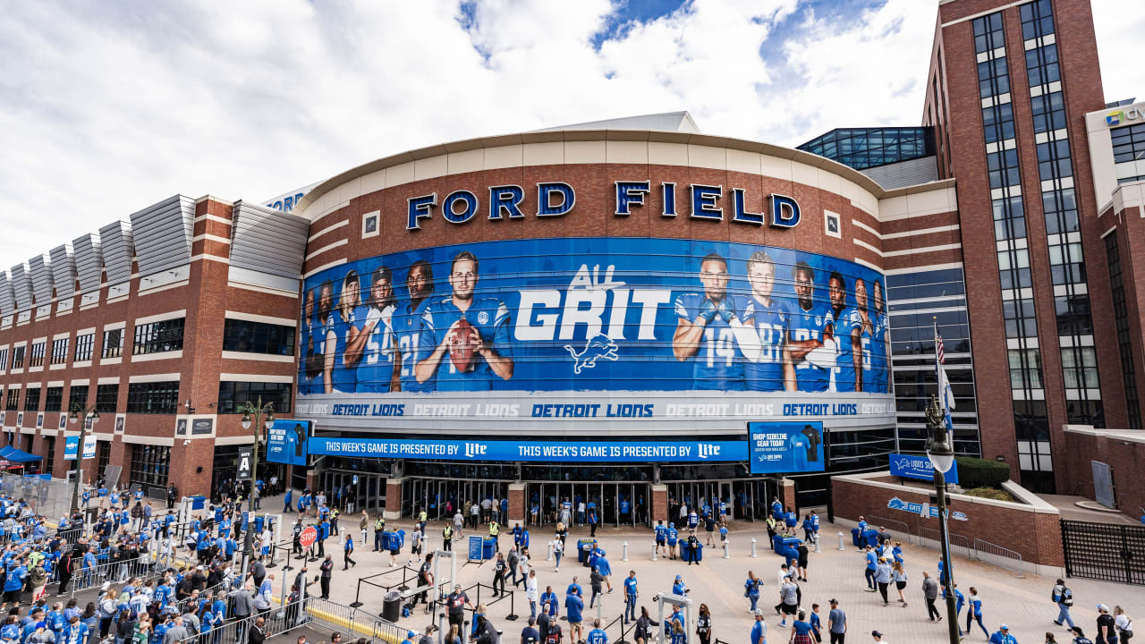 Detroit lions store ford hot sale field