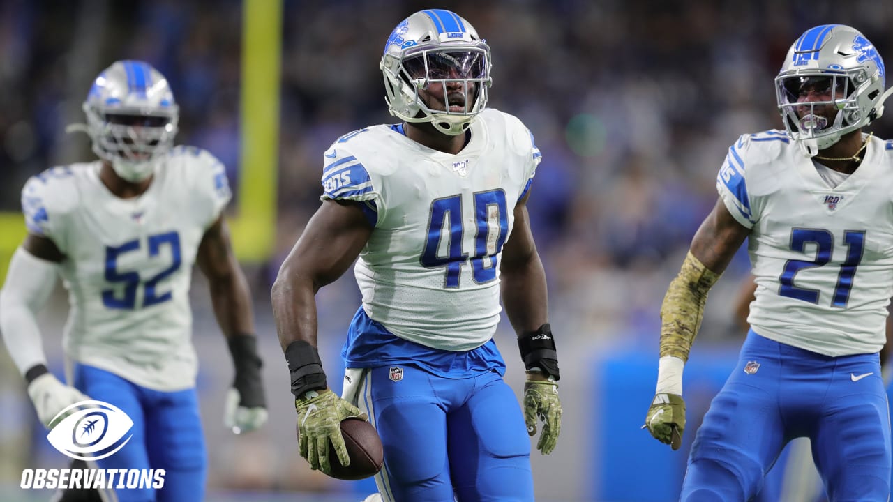 Detroit Lions on X: Applying that pressure  / X