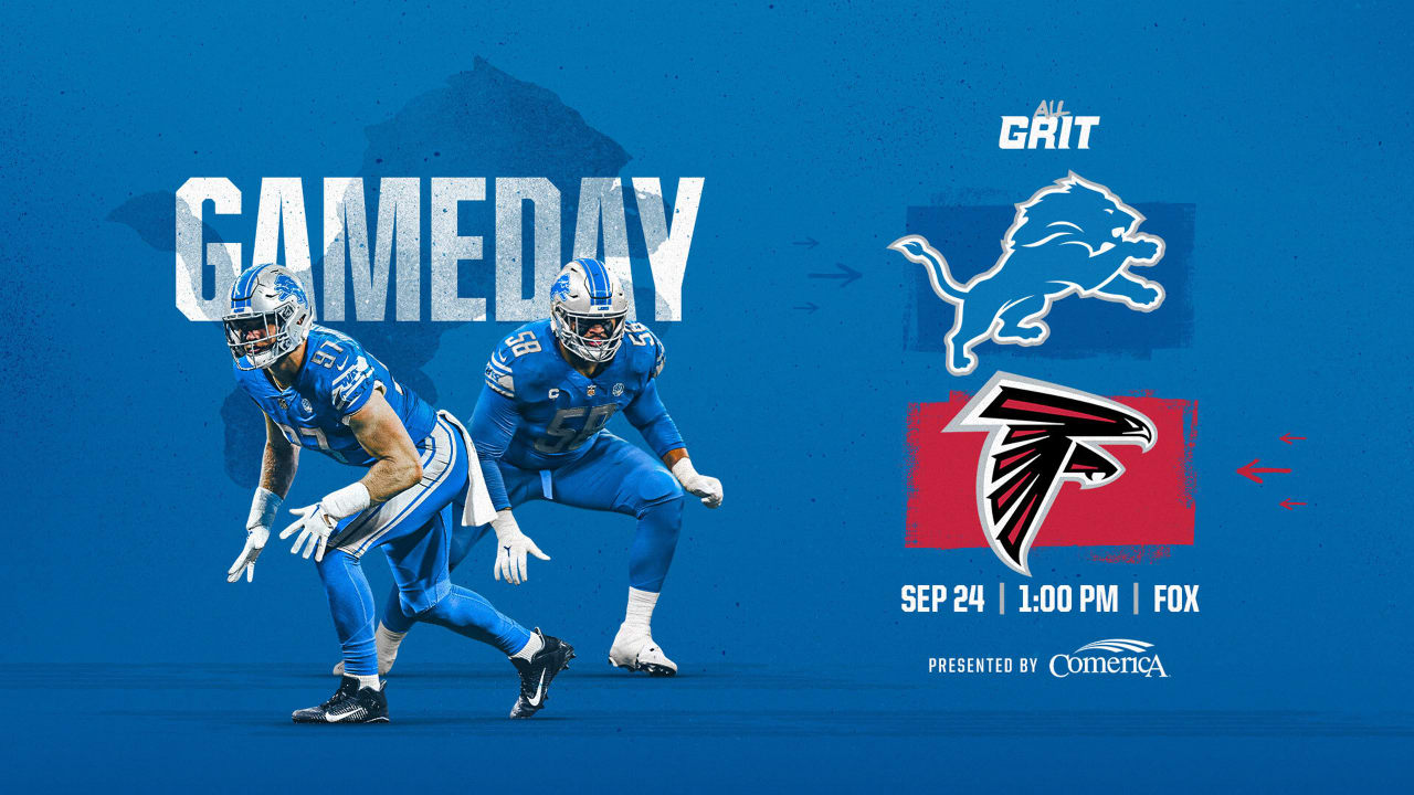Official Atlanta Vs Detroit Lions game day thread **** The Den