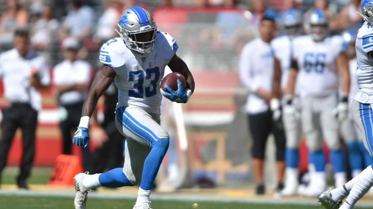 What's Kerryon Johnson's future with the Detroit Lions? 