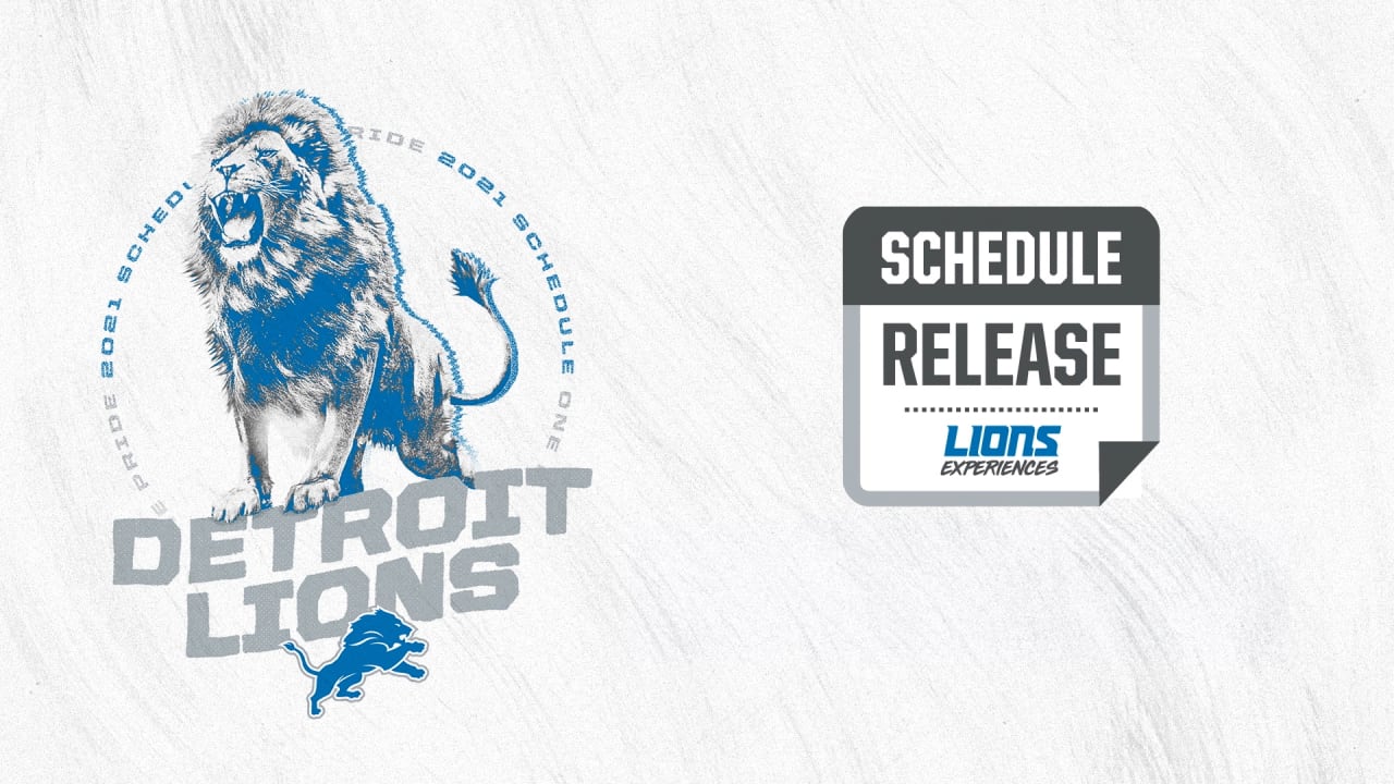 Detroit Lions Schedule 2022 