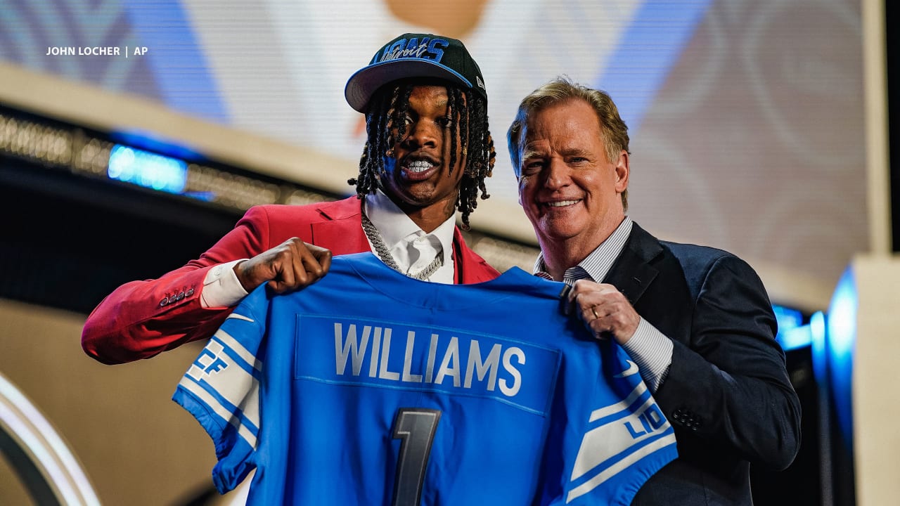 Detroit Lions reveal jersey numbers for 2022 NFL draft picks