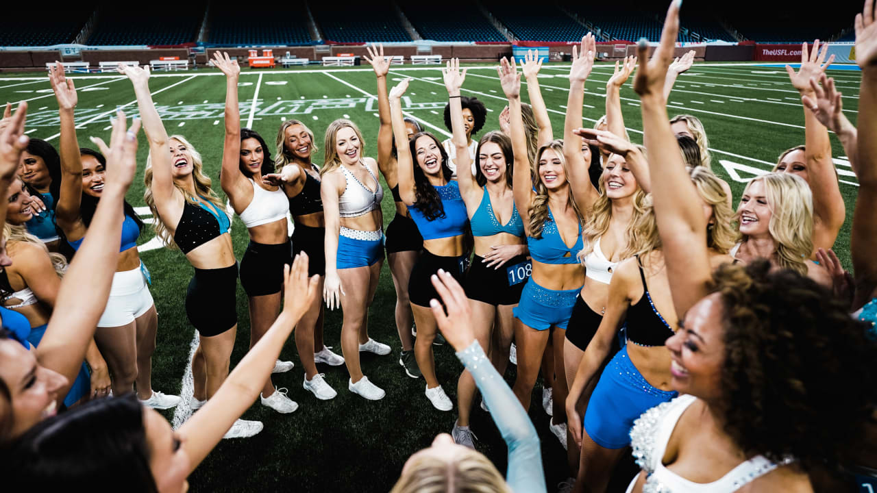 2025 Detroit Lions Cheerleader auditions Day 2 photos