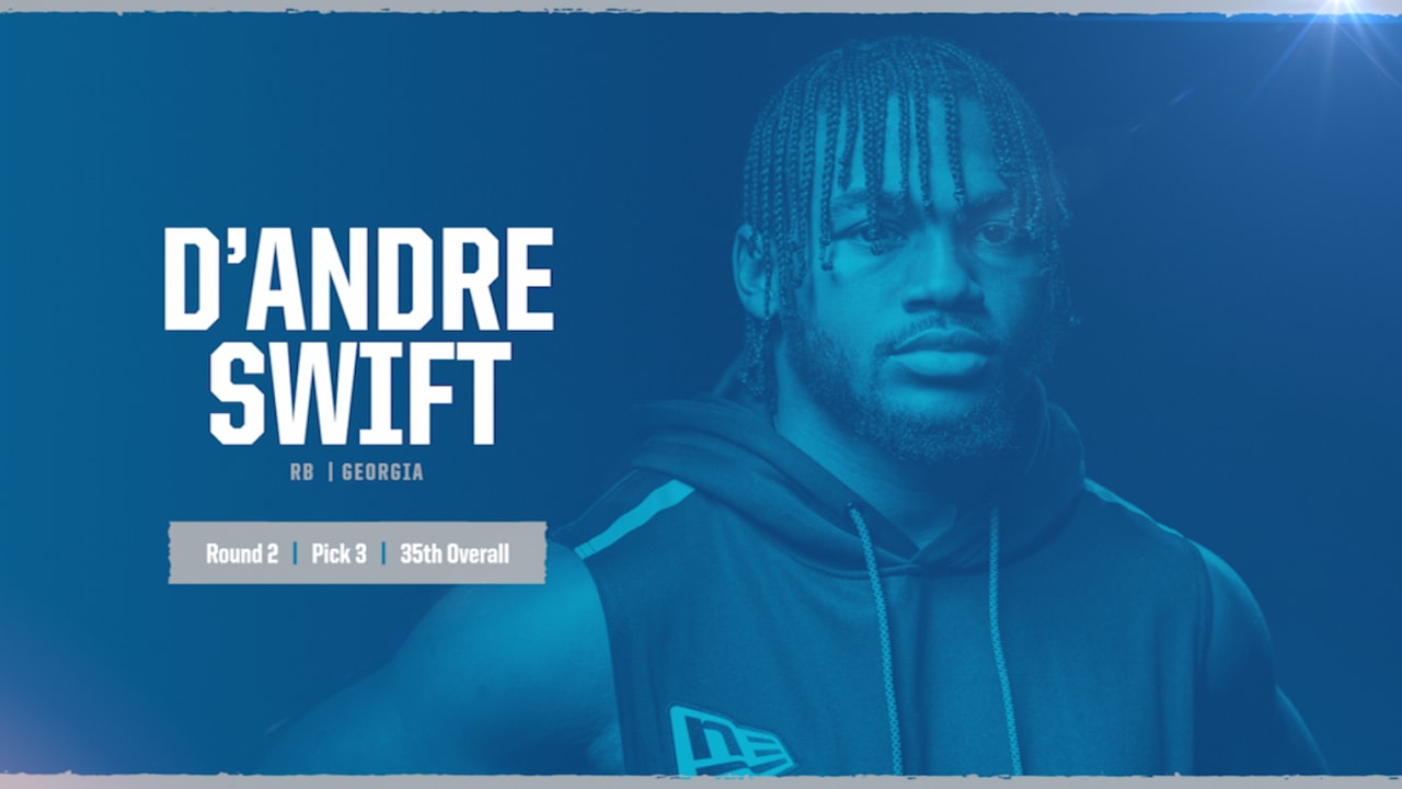 UGA football news: D'Andre Swift drafted 35th overall by the Detroit Lions