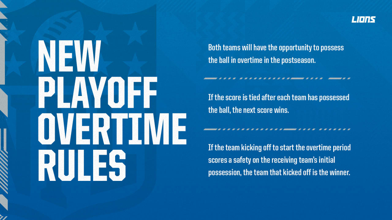 NFL approves overtime rule change for postseason