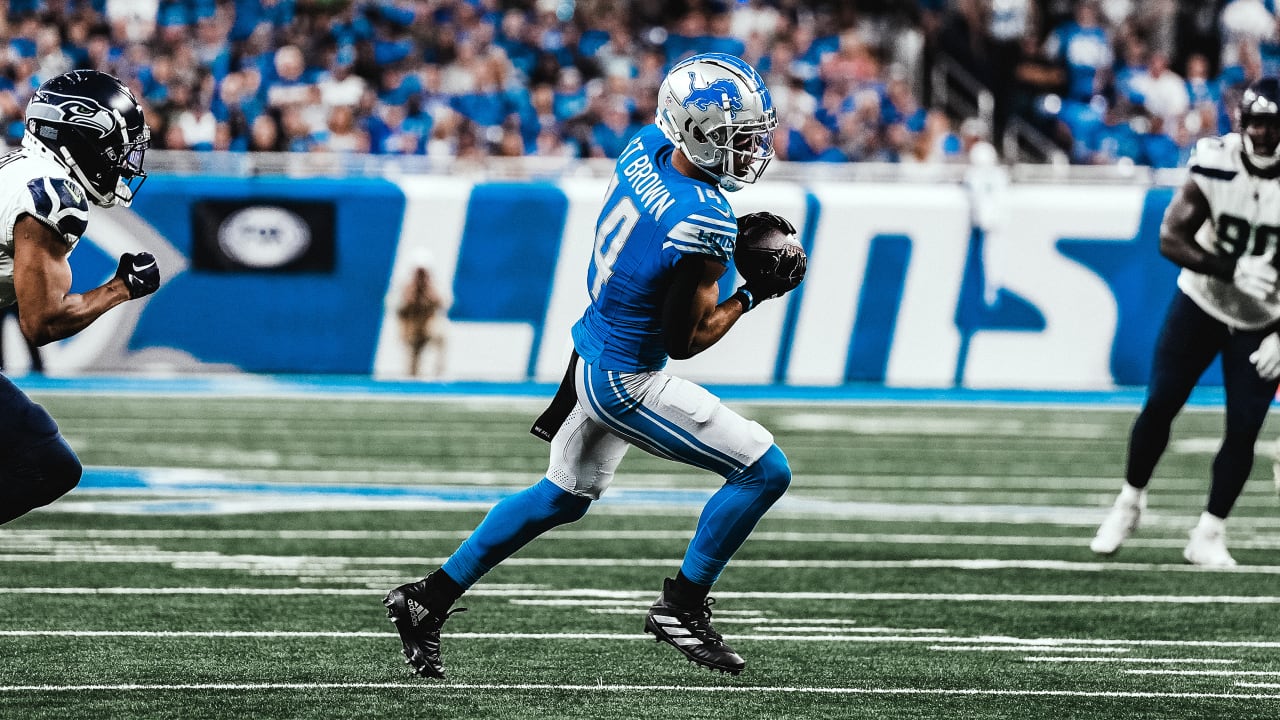 Detroit Lions WR Amon-Ra St. Brown says his toe injury has been