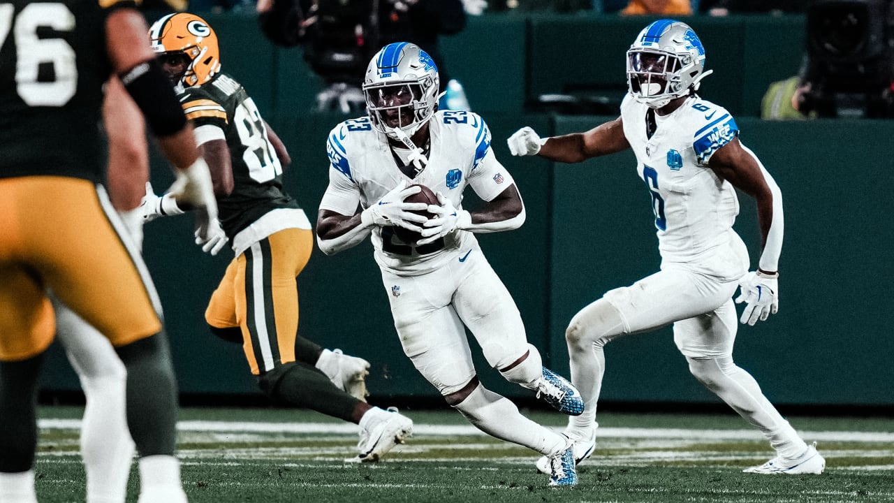 Kalif Raymond returns punt for touchdown to get Lions on the scoreboard