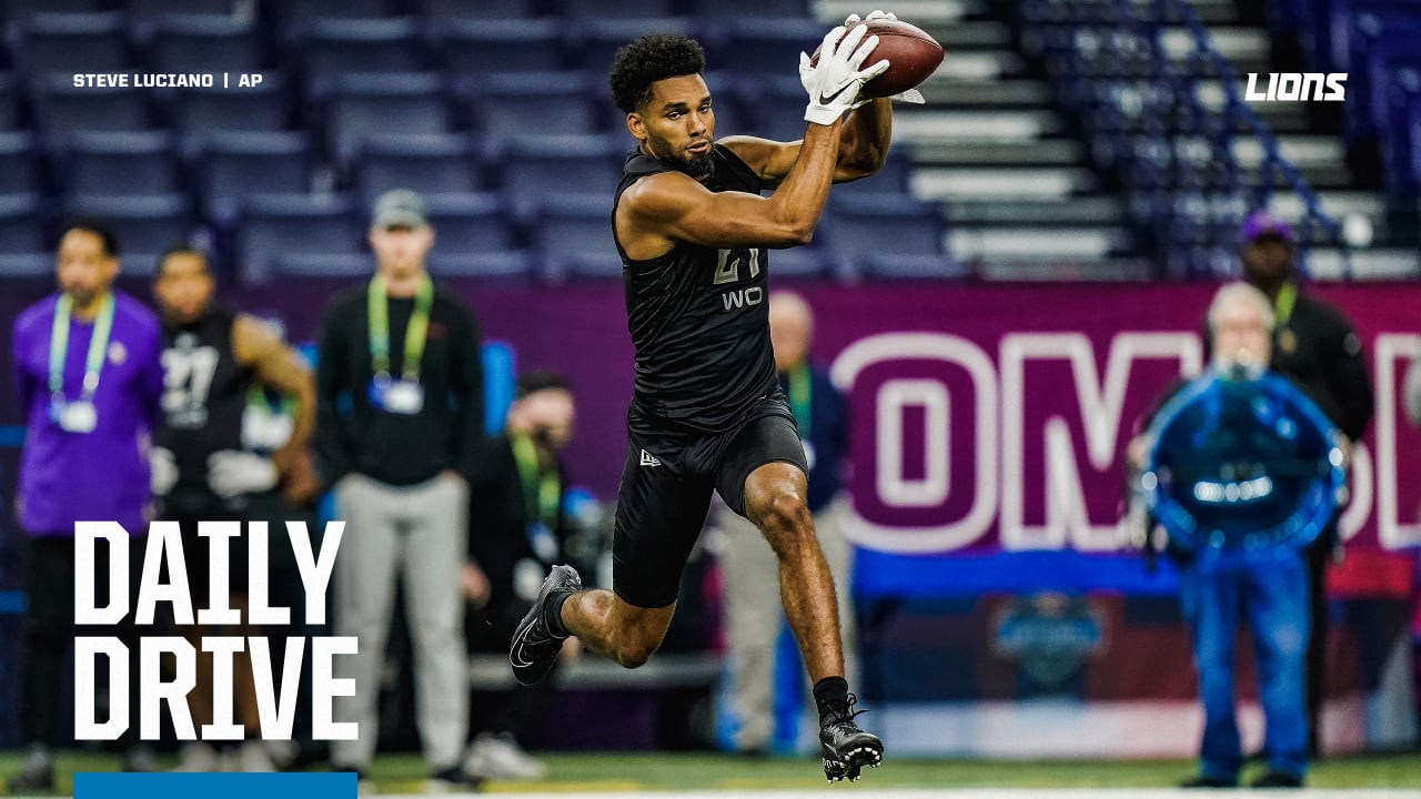 2022 NFL Combine results: 15 standouts from the wide receiver group - Pride  Of Detroit