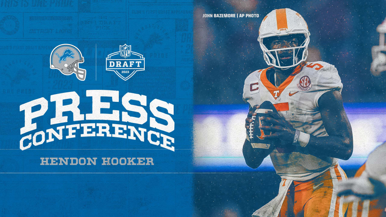 NFL Draft:Lions Draft Hendon Hooker With 68th Pick