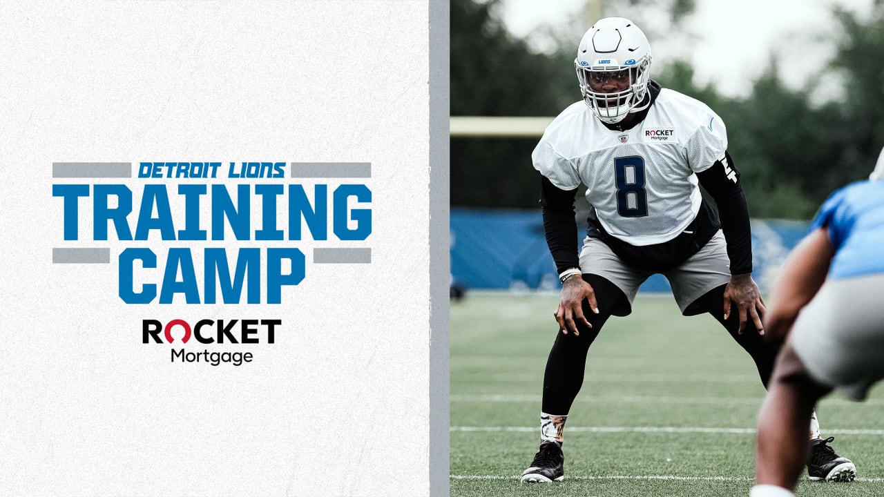 Detroit Lions open day 1 of training camp