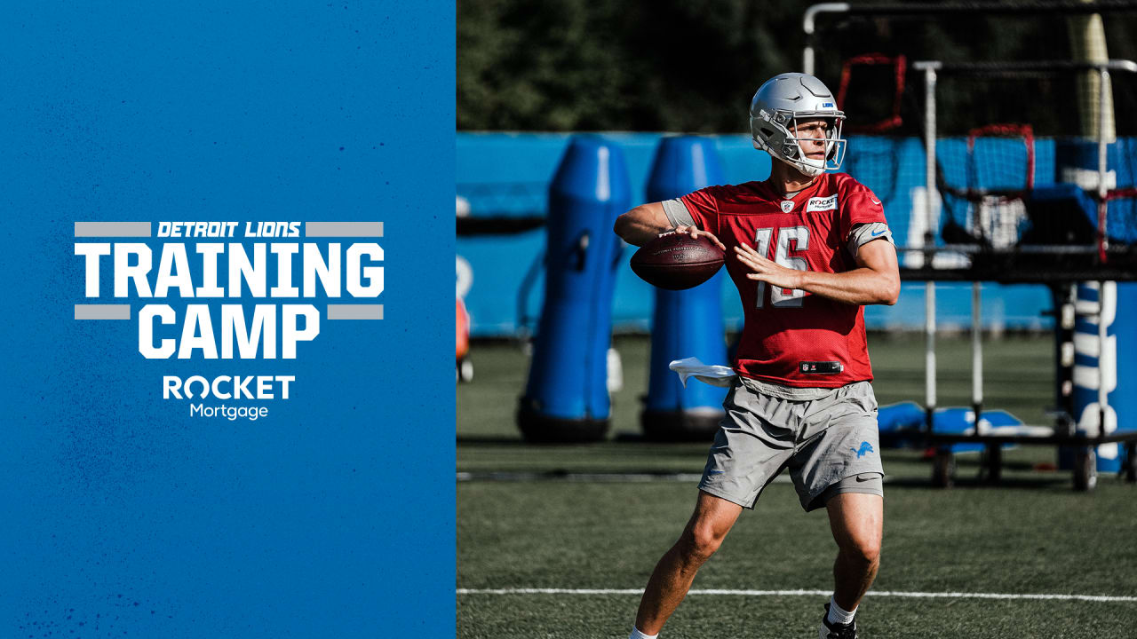 Detroit Lions open day 1 of training camp