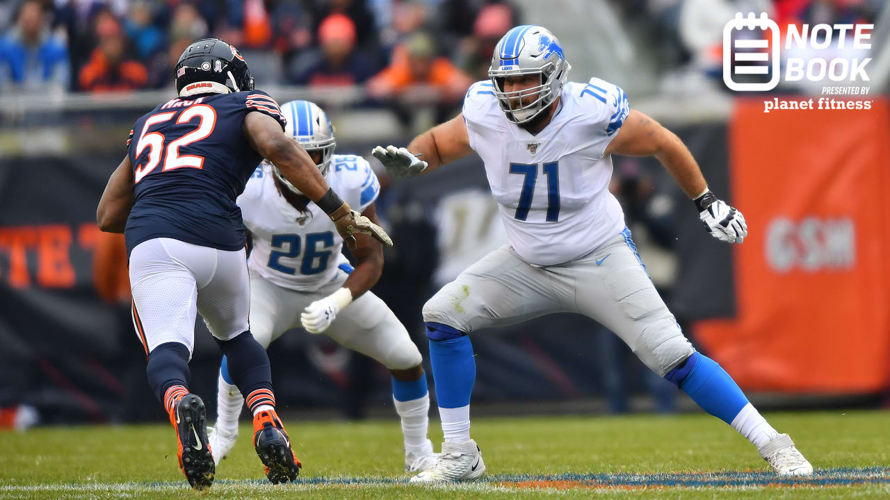 NOTEBOOK: Lions Hit With Injuries In Loss To Bears