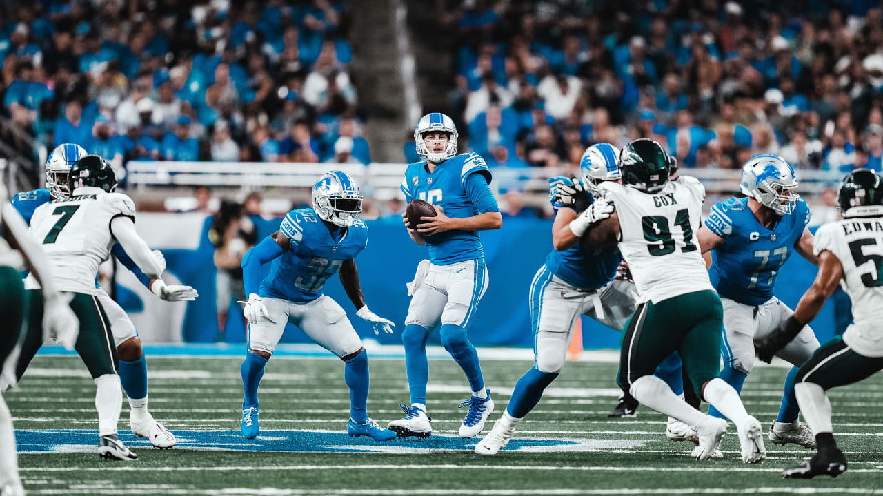 Jalen Hurts, Eagles too much for Lions in opener 38-35