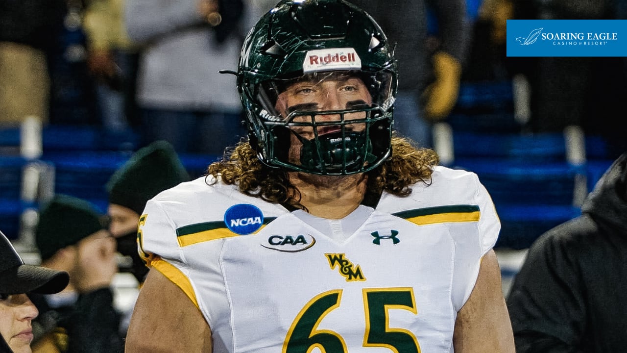 Football's Colby Sorsdal Drafted by Detroit Lions - William & Mary Athletics