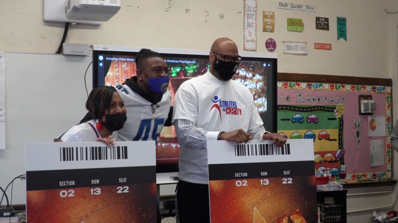 Las Vegas Raiders surprise elementary school principal with Super Bowl  tickets