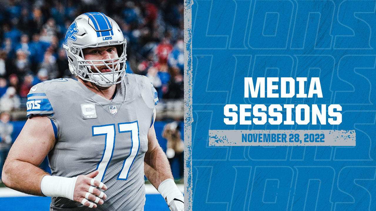 Detroit Lions Media Availability: Apr. 28, 2022