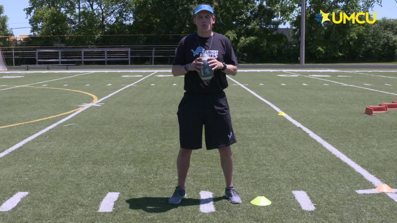 QB Gripping the Football