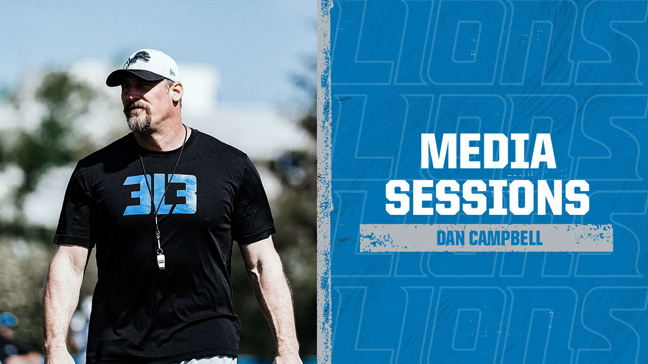 Coach Campbell Wearing 3L3 313 Shirt Detroit Lions - Yeswefollow