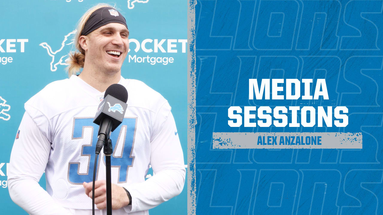 Lions LB Alex Anzalone discusses future with team