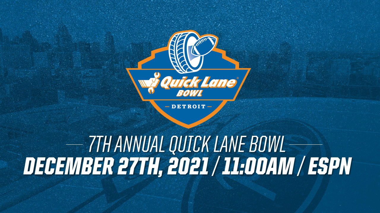 2021 Quick Lane Bowl tickets on sale August 27