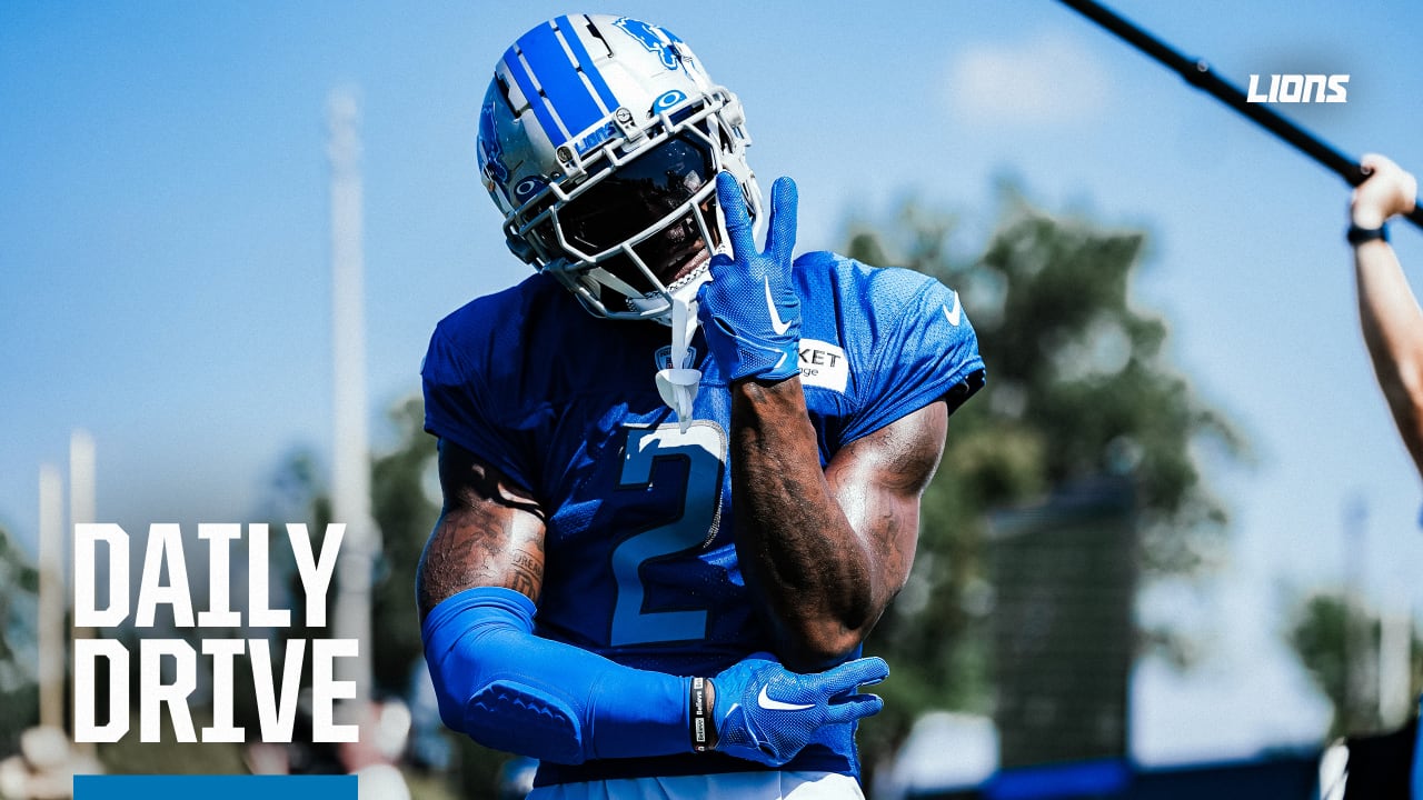 THE DAILY DRIVE Detroit Lions' C.J. GardnerJohnson fires up joint