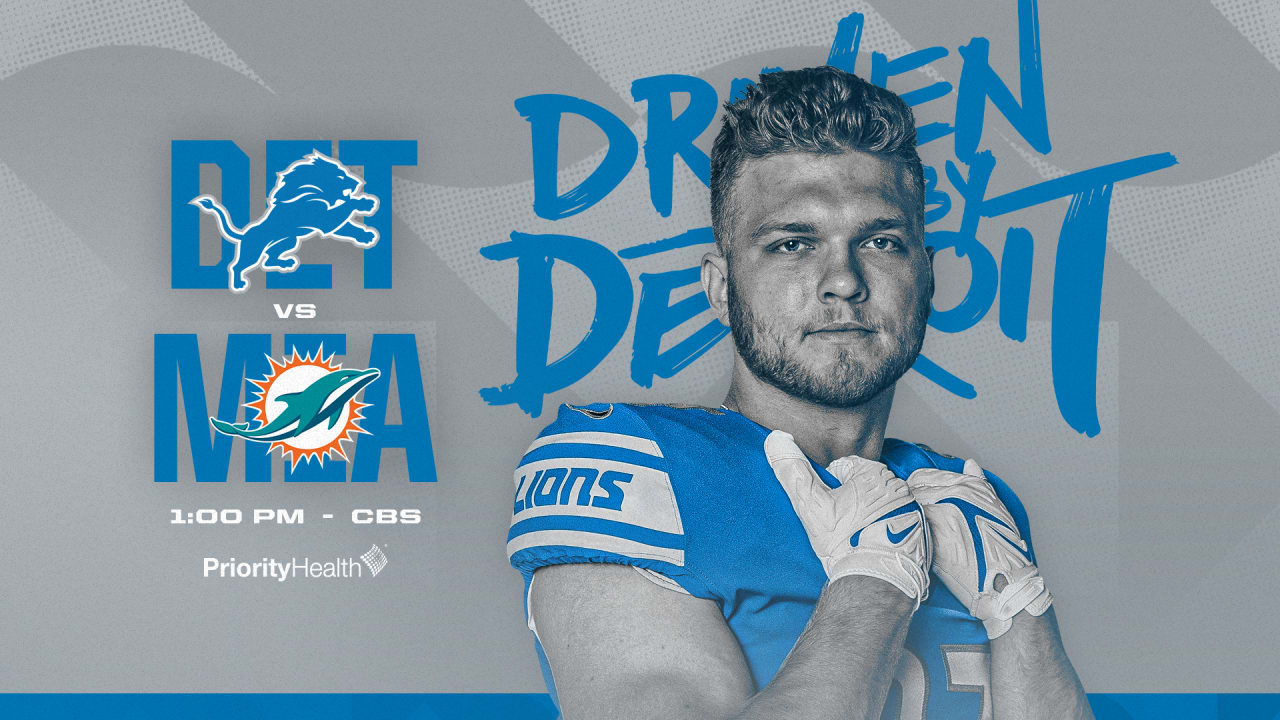 Detroit Lions updated depth chart: Week 8 vs. Miami Dolphins - Pride Of  Detroit