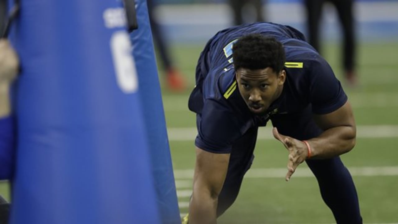 Myles Garrett 2017 Combine Workout