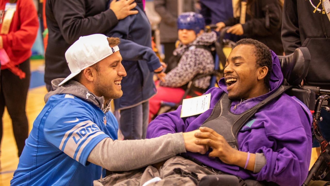 Special Olympics Michigan Kids Head to Ford Field for VIP Experience with Detroit  Lions