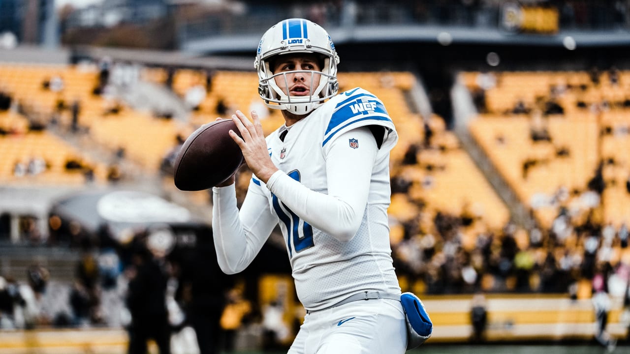 Lions QB Jared Goff (oblique) didn't practice; Tim Boyle takes