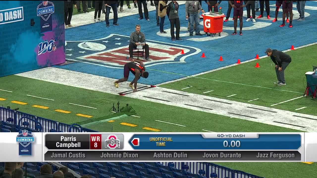 Next Gen Stats on X: Ohio State WR Parris Campbell showed off