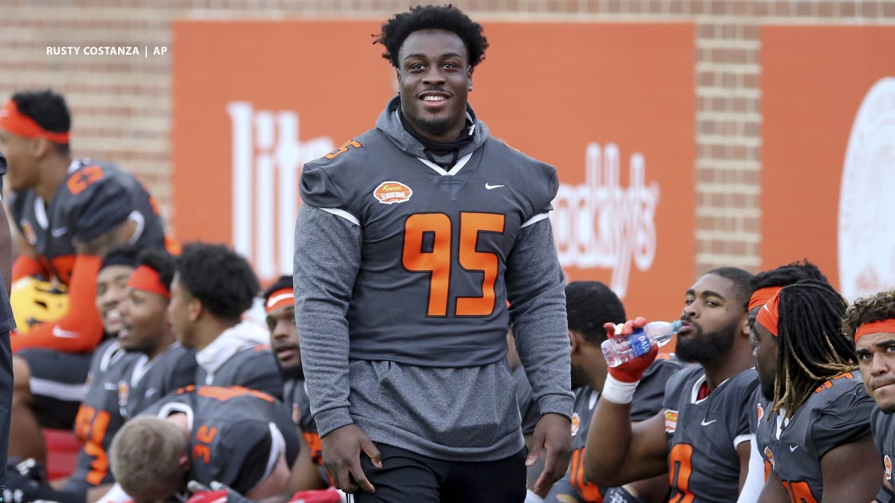 Former Allen DL Levi Onwuzurike selected by Detroit Lions with No. 41  overall pick in 2021 NFL draft