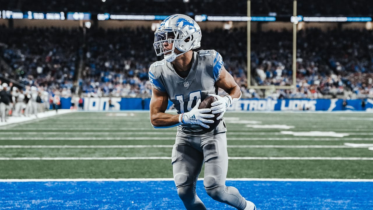 Detroit Lions WR Amon-Ra St. Brown making a name for himself as a